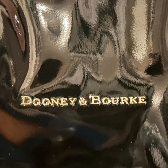 NWOT Dooney and Bourke | Flynn Patent Leather Shoulder Bag - Picture 12 of 13